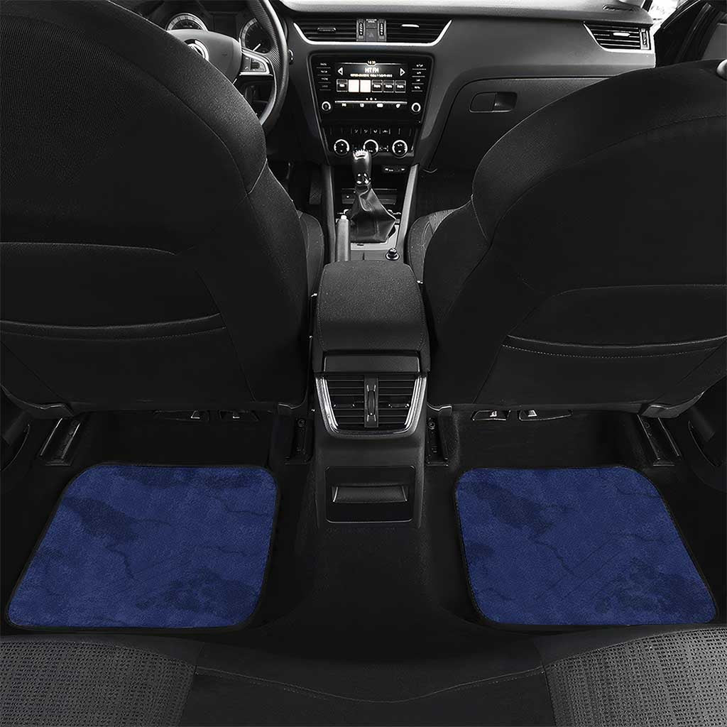 Cape Verde Football Pride Custom Car Mats Tubaroes Azuis Champion - African Pride