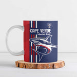 Cape Verde Football Pride Custom Ceramic Mug Tubaroes Azuis Champion