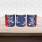 Cape Verde Football Pride Custom Ceramic Mug Tubaroes Azuis Champion