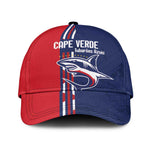 Cape Verde Football Pride Classic Cap Tubaroes Azuis Champion - African Pride