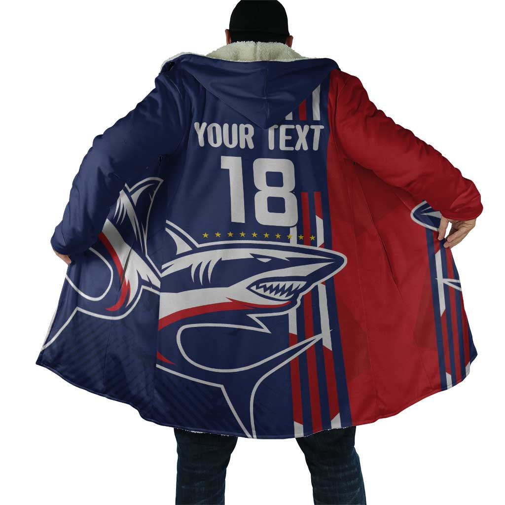 Cape Verde Football Pride Custom Cloak Tubaroes Azuis Champion
