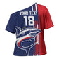 Cape Verde Football Pride Custom Cross Shoulder Shirt Tubaroes Azuis Champion