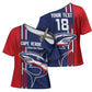 Cape Verde Football Pride Custom Cross Shoulder Shirt Tubaroes Azuis Champion
