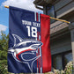 Cape Verde Football Pride Custom Garden Flag Tubaroes Azuis Champion - African Pride