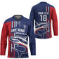 Cape Verde Football Pride Custom Hockey Jersey Tubaroes Azuis Champion