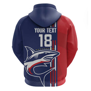 Cape Verde Football Pride Custom Hoodie Tubaroes Azuis Champion - African Pride