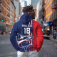 Cape Verde Football Pride Custom Hoodie Tubaroes Azuis Champion - African Pride