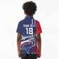 Cape Verde Football Pride Custom Kid Polo Shirt Tubaroes Azuis Champion - African Pride