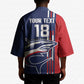 Cape Verde Football Pride Custom Kimono Tubaroes Azuis Champion
