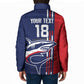 Cape Verde Football Pride Custom Padded Jacket Tubaroes Azuis Champion
