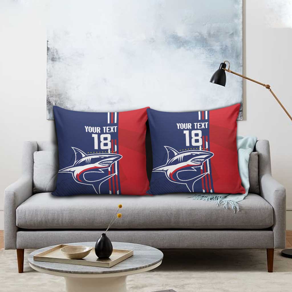 Cape Verde Football Pride Custom Pillow Cover Tubaroes Azuis Champion