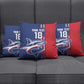 Cape Verde Football Pride Custom Pillow Cover Tubaroes Azuis Champion