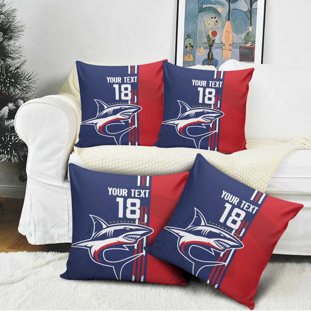 Cape Verde Football Pride Custom Pillow Cover Tubaroes Azuis Champion