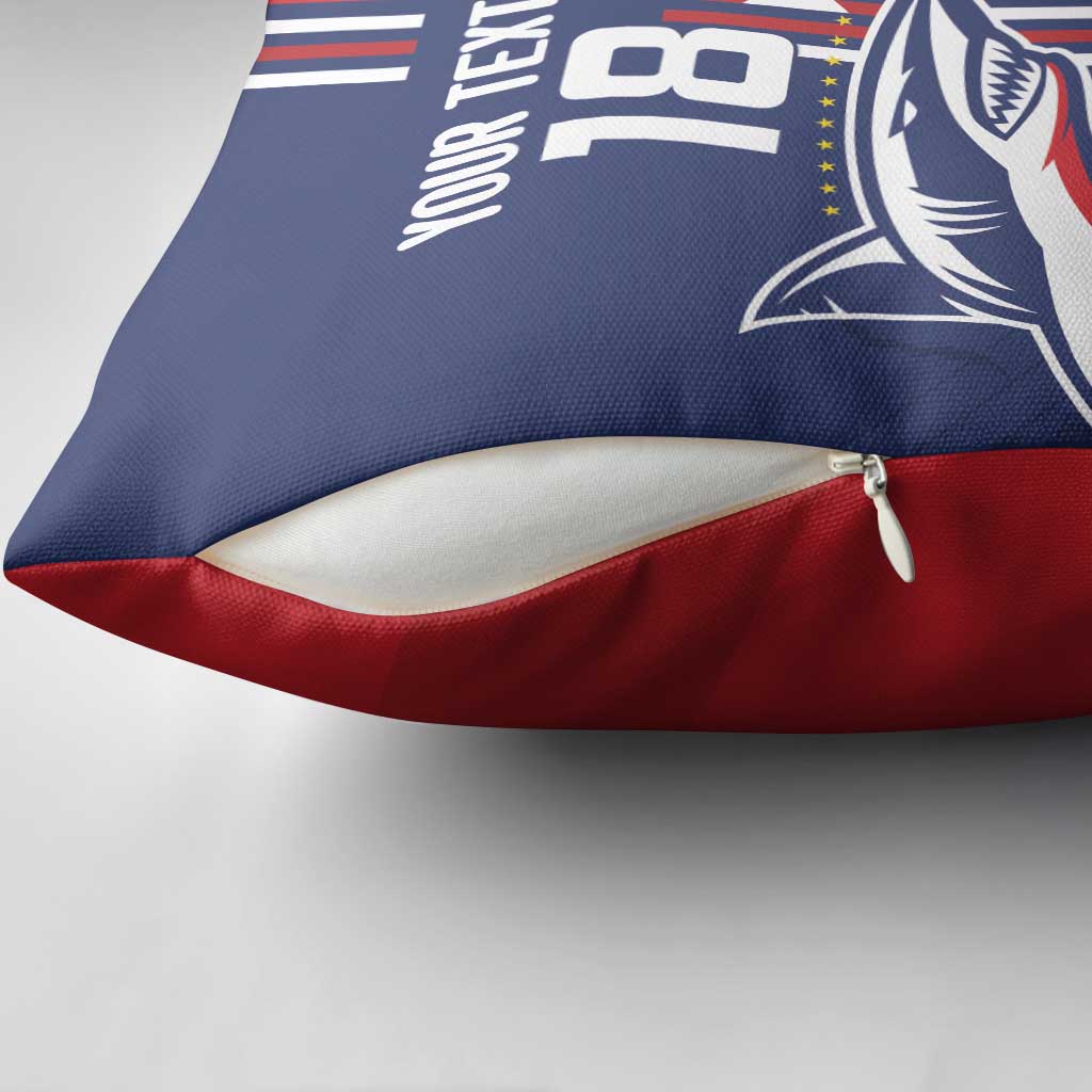 Cape Verde Football Pride Custom Pillow Cover Tubaroes Azuis Champion