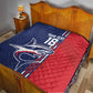 Cape Verde Football Pride Custom Quilt Tubaroes Azuis Champion - African Pride