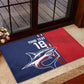 Cape Verde Football Pride Custom Rubber Doormat Tubaroes Azuis Champion - African Pride