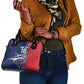 Cape Verde Football Pride Custom Shoulder Handbag Tubaroes Azuis Champion - African Pride