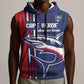 Cape Verde Football Pride Custom Sleeveless Hoodie Tubaroes Azuis Champion - African Pride