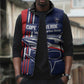 Cape Verde Football Pride Custom Sleeveless Puffer Jacket Tubaroes Azuis Champion