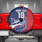 Cape Verde Football Pride Custom Spare Tire Cover Tubaroes Azuis Champion - African Pride