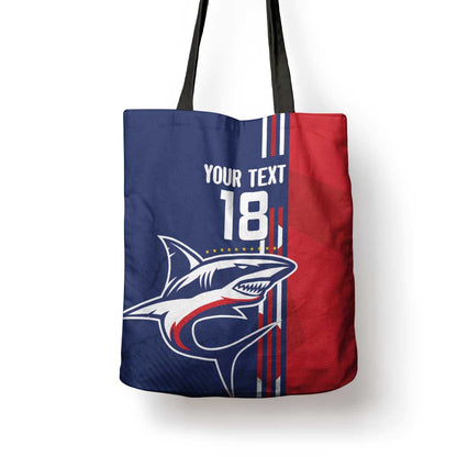 Cape Verde Football Pride Custom Tote Bag Tubaroes Azuis Champion