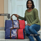 Cape Verde Football Pride Custom Travel Bag Tubaroes Azuis Champion