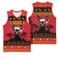 Afro Angola Giant Sable Antelope Christmas Basketball Jersey Virtus Unita Fortior Feliz Natal - African Pride