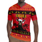 Afro Angola Giant Sable Antelope Christmas Rugby Jersey Virtus Unita Fortior Feliz Natal