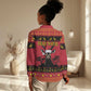Afro Angola Giant Sable Antelope Christmas Women Casual Shirt Virtus Unita Fortior Feliz Natal LT18
