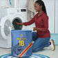 Custom DR Congo Football Laundry Basket Leopard Pride Heritage Edition