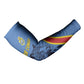 Custom DR Congo Football Arm Sleeves Leopard Pride Heritage Edition