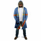 Custom DR Congo Football Cloak Leopard Pride Heritage Edition
