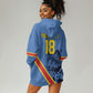 Custom DR Congo Football Hoodie Dress Leopard Pride Heritage Edition