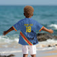Custom DR Congo Football Kid Hawaiian Shirt Leopard Pride Heritage Edition