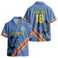 Custom DR Congo Football Kid Hawaiian Shirt Leopard Pride Heritage Edition LT18