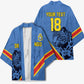 Custom DR Congo Football Kimono Leopard Pride Heritage Edition