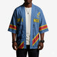 Custom DR Congo Football Kimono Leopard Pride Heritage Edition
