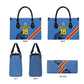 Custom DR Congo Football Leather Bag Leopard Pride Heritage Edition