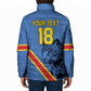 Custom DR Congo Football Padded Jacket Leopard Pride Heritage Edition