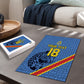 Custom DR Congo Football Puzzle Leopard Pride Heritage Edition