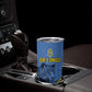 Custom DR Congo Football Tumbler Cup Leopard Pride Heritage Edition