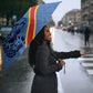Custom DR Congo Football Umbrella Leopard Pride Heritage Edition