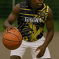 Custom Ghana Football Sleeveless Zip Hoodie Golden Black Star Eagle Heritage