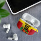 Custom Guyana Football Pride AirPods Case Golden Jaguars Go Champion - Yellow