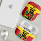Custom Guyana Football Pride AirPods Case Golden Jaguars Go Champion - Yellow