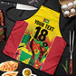 Custom Guyana Football Pride Apron Golden Jaguars Go Champion - Yellow