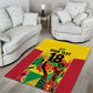Custom Guyana Football Pride Area Rug Golden Jaguars Go Champion - Yellow - African Pride
