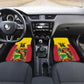Custom Guyana Football Pride Car Mats Golden Jaguars Go Champion - Yellow - African Pride