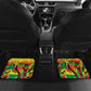 Custom Guyana Football Pride Car Mats Golden Jaguars Go Champion - Yellow - African Pride