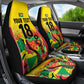 Custom Guyana Football Pride Car Seat Cover Golden Jaguars Go Champion - Yellow - African Pride